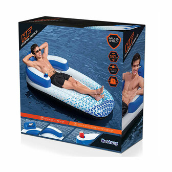 Bestway Opblaasbare Stoel Ligstoel Hydro-Force 191x107 cm Strand en Zwembad 43533 2