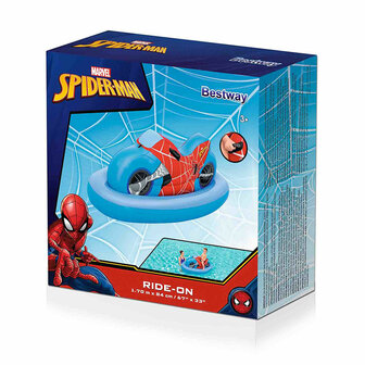 Bestway Opblaasbare Spiderman Motorfiguur 170x84 cm +3 Jaar Strand en Zwembad 98794 2