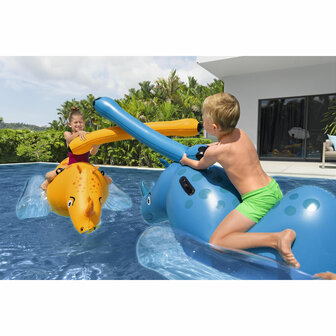Bestway Drijvend Spel Rhinoceros 153x77 cm +3 Jaar Zwembad 41522 8