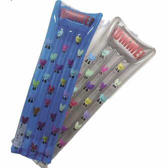 Opblaasbaar matras Hartjes 170 cm 1