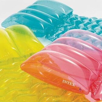 Opblaasbaar matras Intex 89 x 173 cm Transparant 5