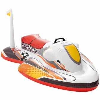 Opblaasbaar zwembadfiguur Intex Wave RIder Motorfiets 117 x 58 x 77 cm (6 Stuks) 2