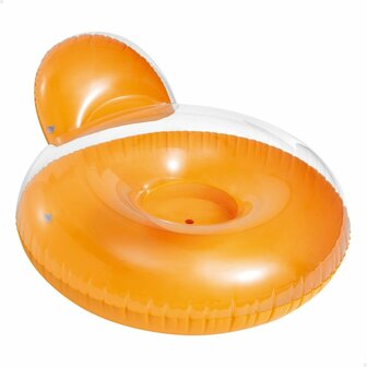 Opblaasbare Zwembadstoel Intex Cirkelvormig 137 x 122 cm 3