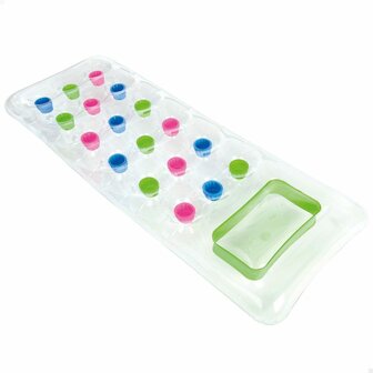 Opblaasbaar matras Intex Transparant 18 Glazen 188 x 17 x 71 cm 3