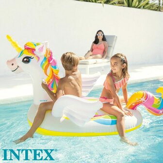 Eenhoorn Opblaasbare Matras Intex 201 x 97 x 140 cm (4 Stuks) 4