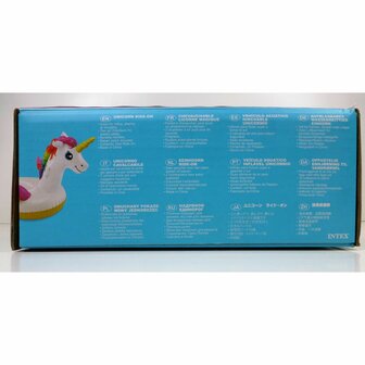 Eenhoorn Opblaasbare Matras Intex 201 x 97 x 140 cm (4 Stuks) 7