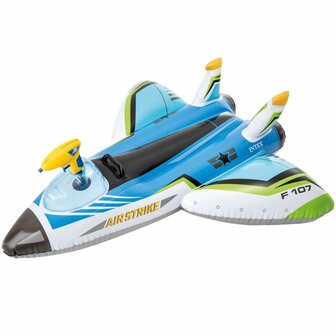 Opblaasbaar matras Intex Waterpistool Vliegtuig 117 x 117 cm (6 Stuks) 7