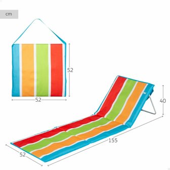 Slaapmat Aktive Staal Oxford 600D stoffen 155 x 40 x 52 cm 5