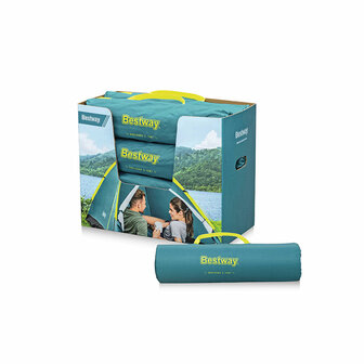 Bestway Tent Polyester Glasvezel 210x210x130 cm Kamperen 68085 2
