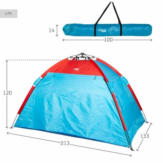 Strandtent Aktive Polyester 213 x 120 x 133 cm 5