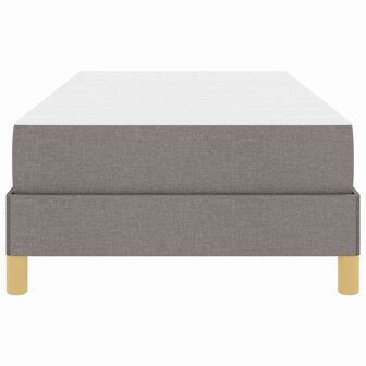Boxspring bed Taupe en Bruin 80 x 200 cm 7