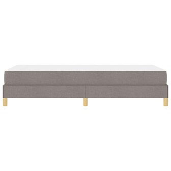 Boxspring bed Taupe en Bruin 80 x 200 cm 8