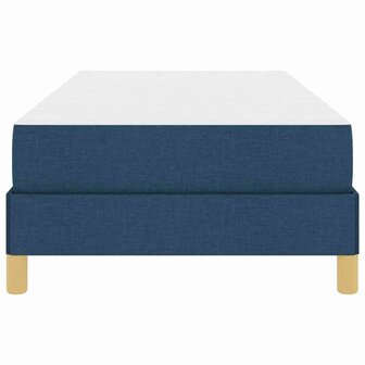 Boxspring bed Blauw en Bruin 80 x 200 cm 7