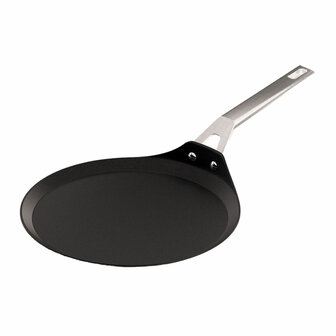 Cr&ecirc;pekoekenpan Valira 4656/25 &Oslash; 28 cm Zwart Aluminium 1