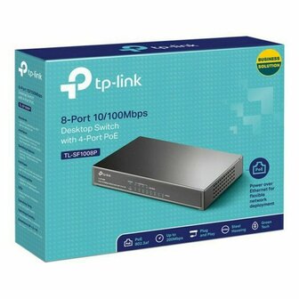 Desktop Switch TP-Link TL-SF1008P RJ45 PoE 1.6 Gbps 4