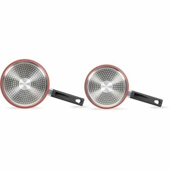 Pottenset Livoo Rood Siliconen 2 Onderdelen (2 Stuks) 3