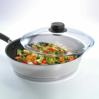 Pannedeksel Pyrex All For One Transparant Glas 2