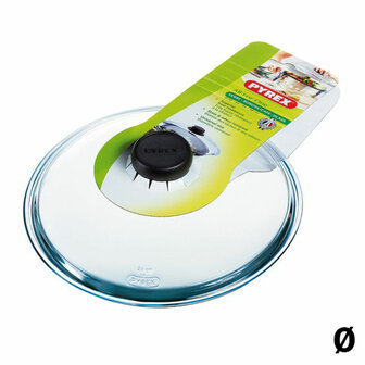 Pannedeksel Pyrex All For One Transparant Glas 1