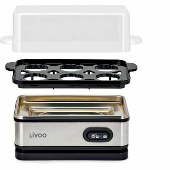 Eierkoker Livoo DOC290 Staal 400 W 2