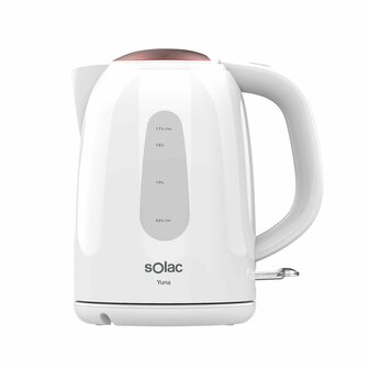 Waterkoker Solac Rood Wit 2200 W 1