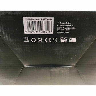 Waterkoker met ledverlichting TM Electron Roestvrij staal Cr&egrave;me 5