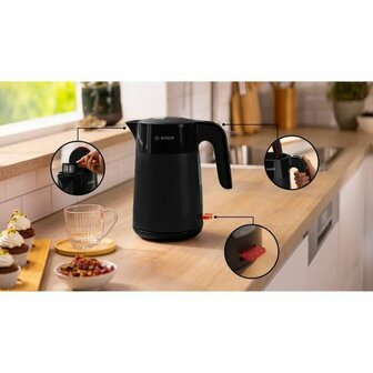Waterkoker BOSCH TWK2M163 Zwart Plastic 2400 W 1,7 L 3