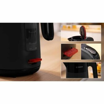 Waterkoker BOSCH TWK2M163 Zwart Plastic 2400 W 1,7 L 5