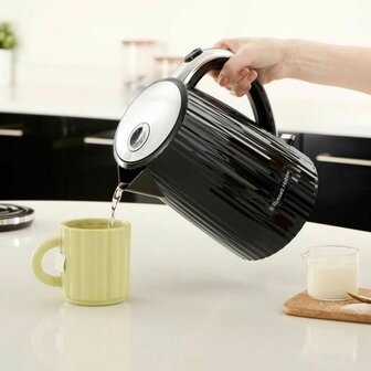 Waterkoker Russell Hobbs Zwart Roestvrij staal Plastic 2400 W 1,7 L 3