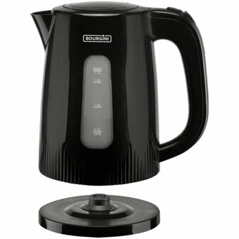 Waterkoker Bourgini 230016 Zwart 2200 W 1,7 L 2