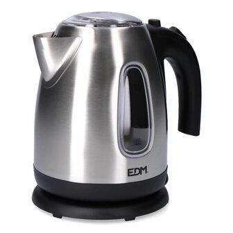 Waterkoker EDM 07656 Kettle Zwart Roestvrij staal 2200 W 1,7 L 2