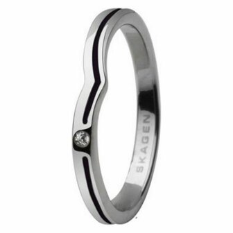 Dames ring Skagen - Maat: 18 1