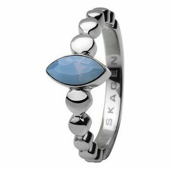 Dames ring Skagen JRSI005SS - Maat: 18 1