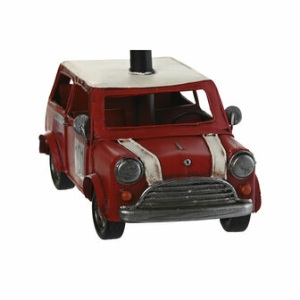 Bureaulamp Home ESPRIT Wit Rood Linnen Metaal 20 x 14 x 27 cm 2