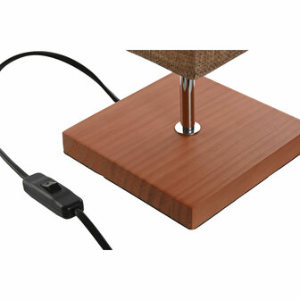 Bureaulamp Home ESPRIT Bruin Beige 50 W 220 V 3