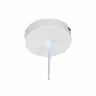 Plafondlamp Home ESPRIT Blauw Wit Metaal 50 W 32,5 x 32,5 x 30 cm 4