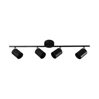 Plafondlamp EDM 32036 Zwart Metaal 70 x 9 x 15,2 cm 1