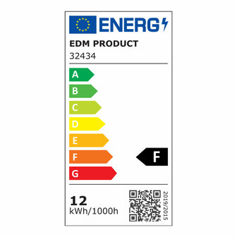 Muurlamp EDM 32434 F 12 W 60 x 12,8 x 5,1 cm LED 4
