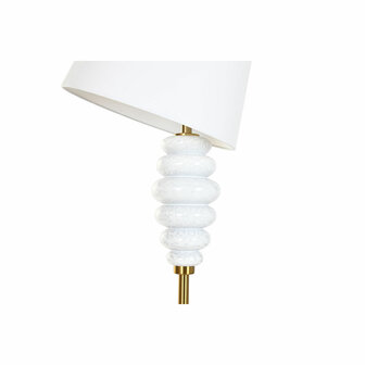 Vloerlamp Home ESPRIT Wit Gouden 220 V 43 x 43 x 170 cm 2