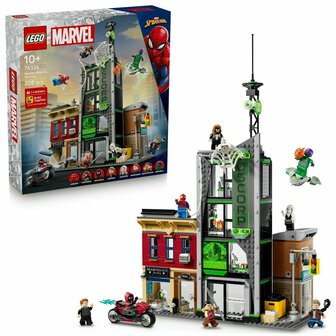 Bouwspel Lego 76324 Spider-Man VS Oscorp 808 Onderdelen 2