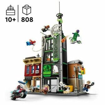 Bouwspel Lego 76324 Spider-Man VS Oscorp 808 Onderdelen 5