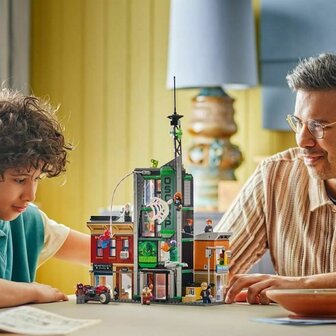 Bouwspel Lego 76324 Spider-Man VS Oscorp 808 Onderdelen 8