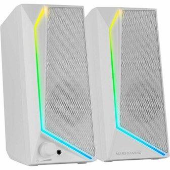 PC speakers Mars Gaming MS72W Wit 15 W 4 W Bluetooth luidspreker 1