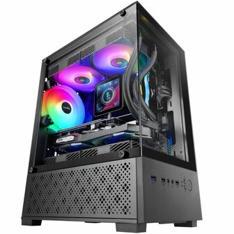 ATX Semi-toren BehuizingMars Gaming MC-SE2 Zwart 5