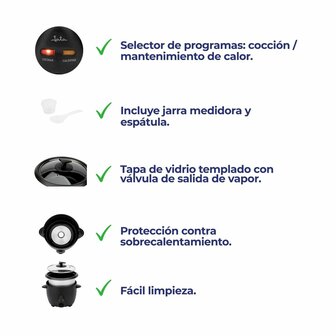 Rijstkoker JATA JEAR2522 7