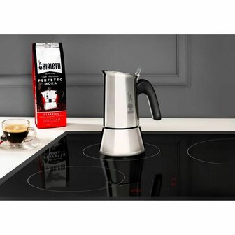 Percolator Bialetti NEW VENUS Zilverkleurig Hout Roestvrij staal 4