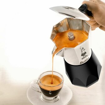 Percolator Bialetti BRIKKA Aluminium 4 Koppar 2