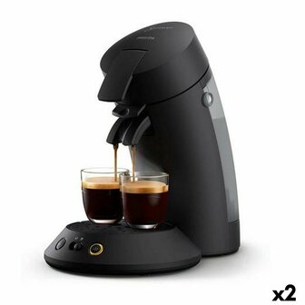 Capsule Koffiemachine Philips SENSEO ORIGINAL PLUS Zwart 1 bar 0,7 L (2 Stuks) 1