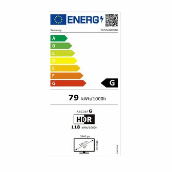 Smart TV Samsung TU55U8005FUX 55 55&quot; 4K Ultra HD LED HDR QLED 5
