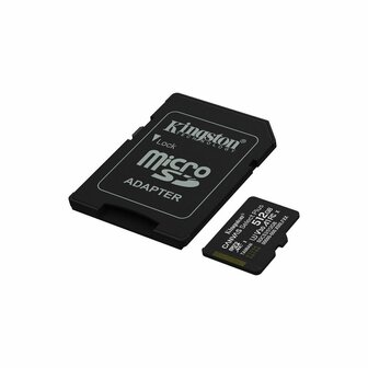 Micro SD kaart met adapter Kingston CANVAS Select Plus 512 GB 2
