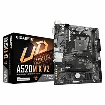 Moederbord Gigabyte AMD AM4 AMD A520 AMD 1